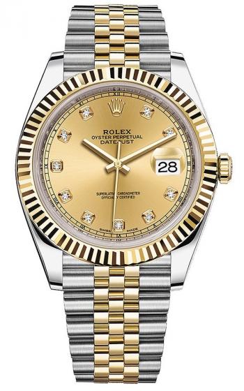 Đồng hồ Rolex 126333-0012 Datejust 41 Champagne Dial