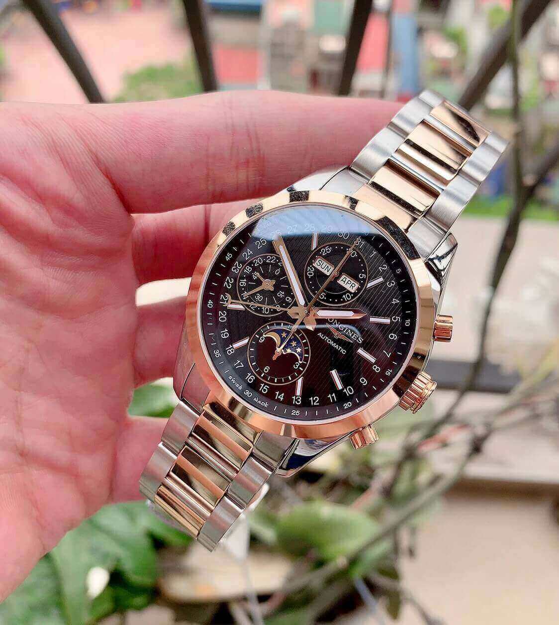 Longines Conquest Chronograph Moonphase